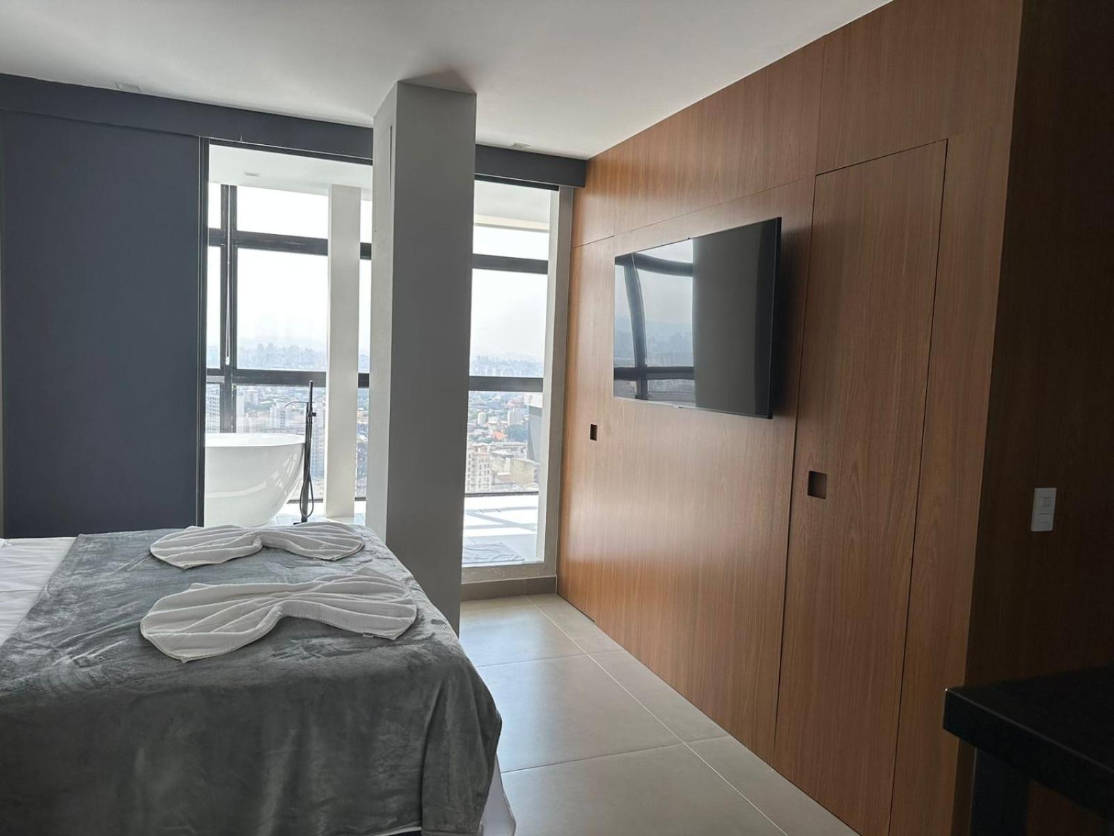 Appartement Sky Loft - Andar 41 à São Paulo Extérieur photo
