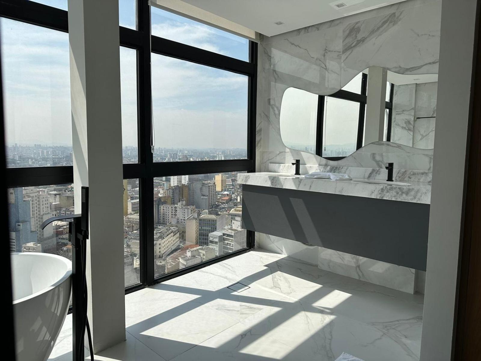 Appartement Sky Loft - Andar 41 à São Paulo Extérieur photo