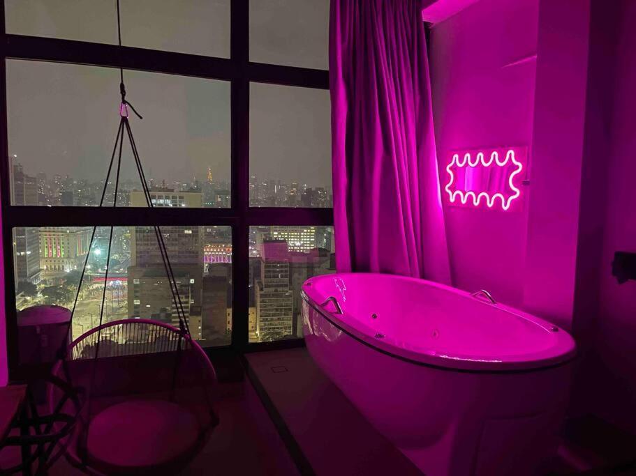 Appartement Sky Loft - Andar 41 à São Paulo Extérieur photo