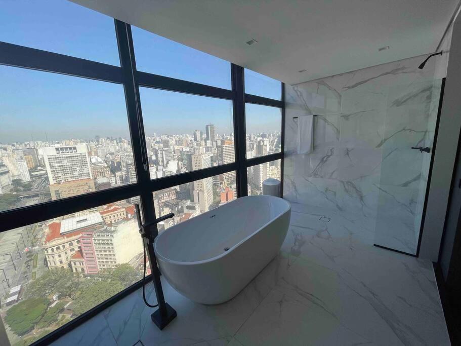 Appartement Sky Loft - Andar 41 à São Paulo Extérieur photo