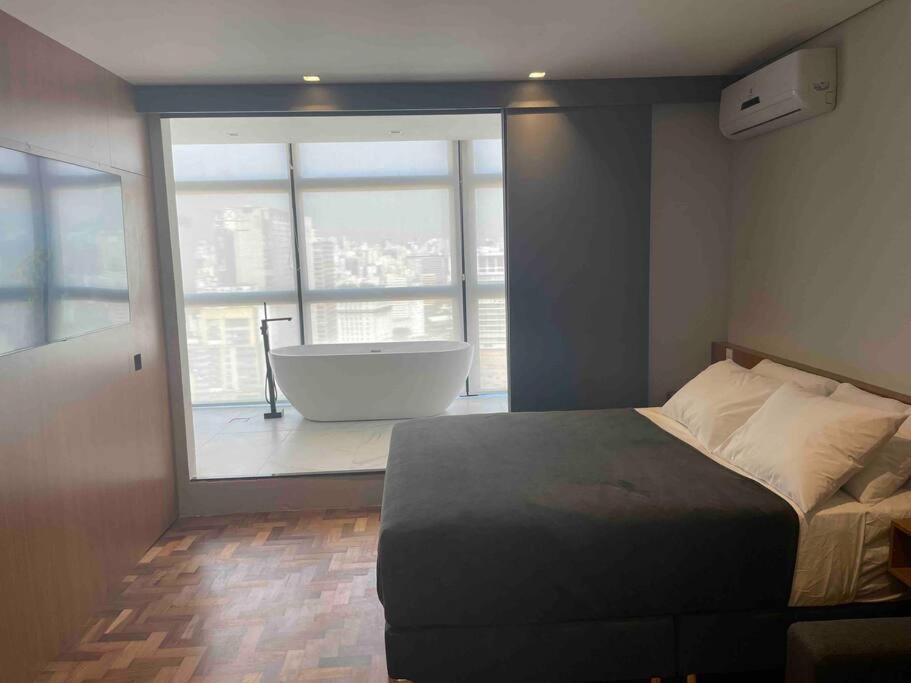 Appartement Sky Loft - Andar 41 à São Paulo Extérieur photo