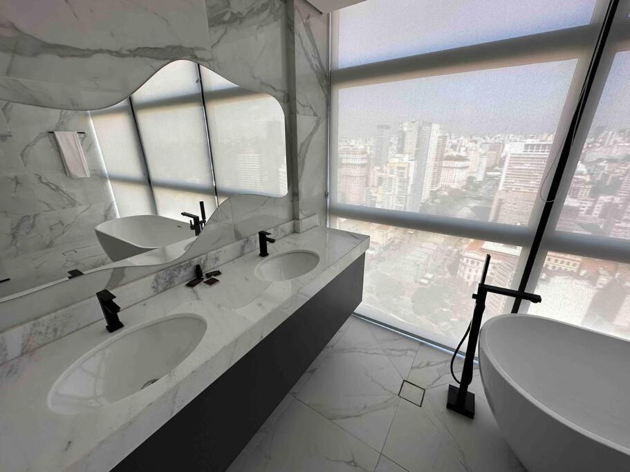 Appartement Sky Loft - Andar 41 à São Paulo Extérieur photo